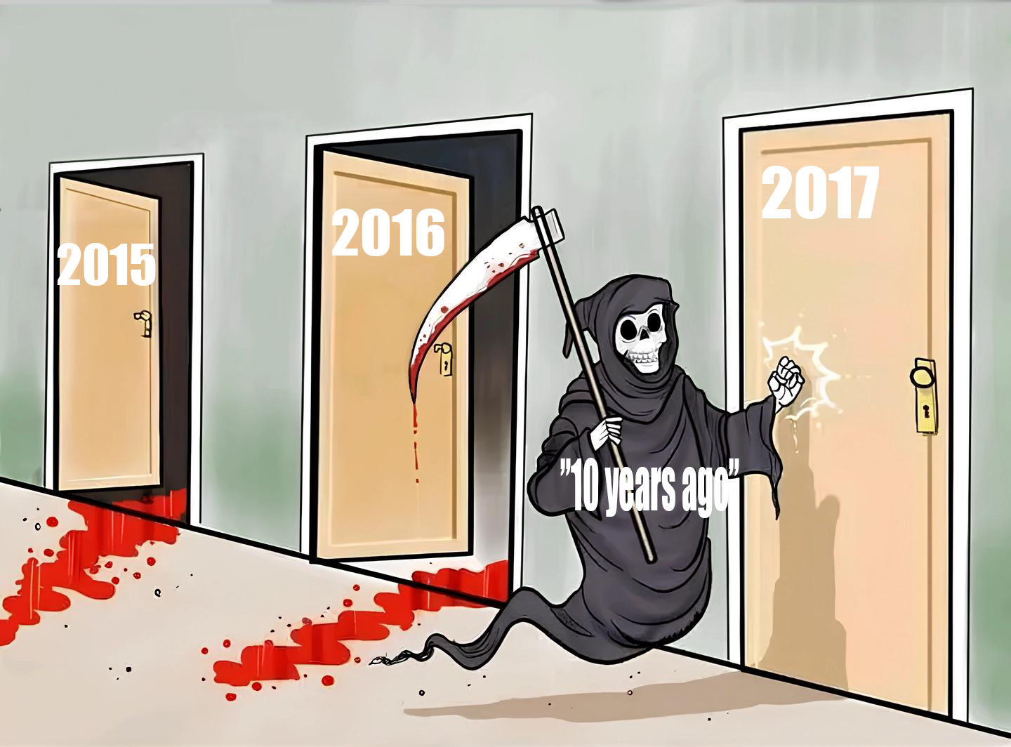 The years really don’t stop coming