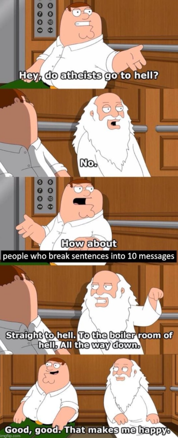 please stop.