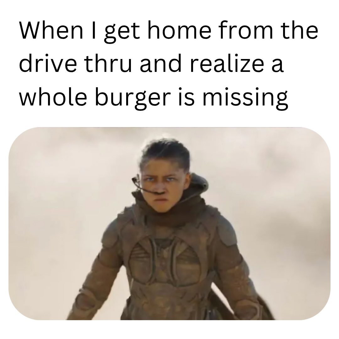 Always check the bag