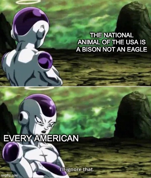 Do y'all just not like your national animal or something?