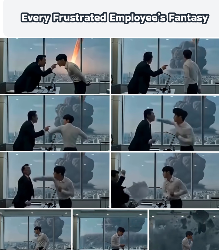 Every employee has imagined this at least once