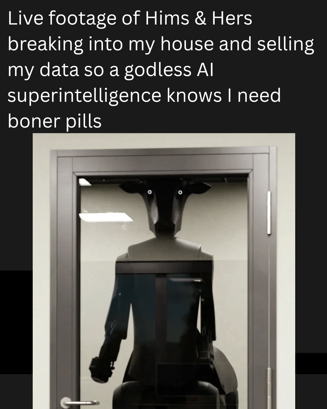 the machines know i'm bald too